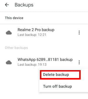Cara Menghapus File Backup Whatsapp Di Google Drive Img 8