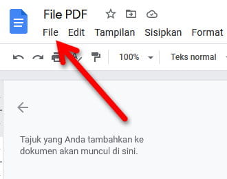 Cara Mengonversi File Pdf Ke Word Menggunakan Google Drive Img 4