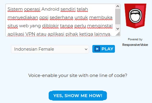 5 Layanan Text To Speech Bahasa Indonesia Gratis Terbaik Img 10