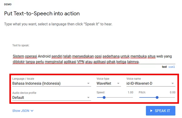 5 Layanan Text To Speech Bahasa Indonesia Gratis Terbaik Img 4