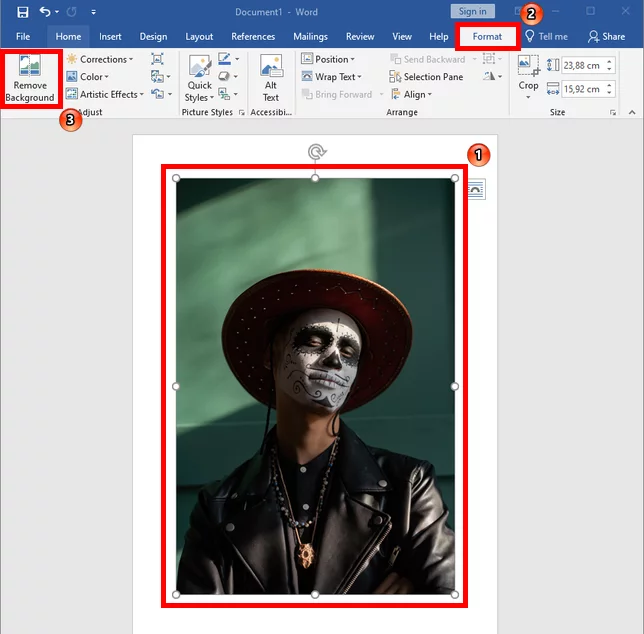 Cara Menghapus Background Foto Di Microsoft Word Img 2