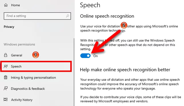 2 Cara Nonaktifkan Speech Recognition Di Windows 10 Img 5