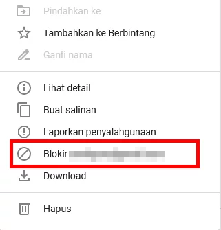 Blokir Dan Buka Blokir Seseorang Google Drive Img 6