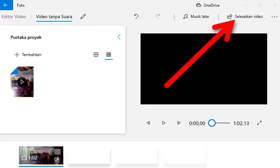 Hilangkan Audio Dari Video Windows 10 Img 11