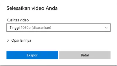 Hilangkan Audio Dari Video Windows 10 Img 12