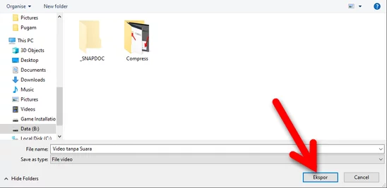 Hilangkan Audio Dari Video Windows 10 Img 13