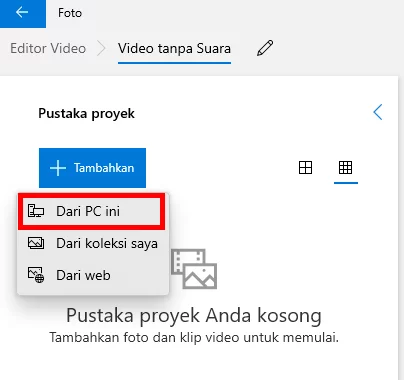 Hilangkan Audio Dari Video Windows 10 Img 6