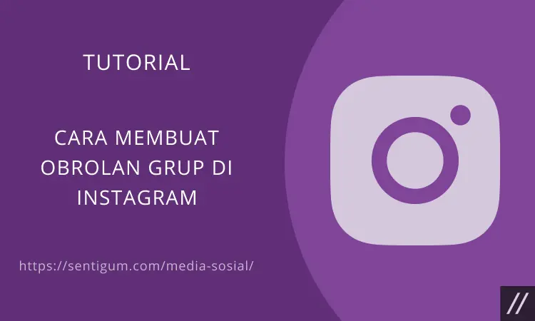 Membuat Obrolan Grup Instagram