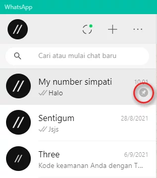Menyematkan Chat Whatsapp Img 12