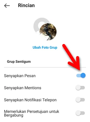 Senyapkan Notifikasi Obrolan Grup Instagram Img 10