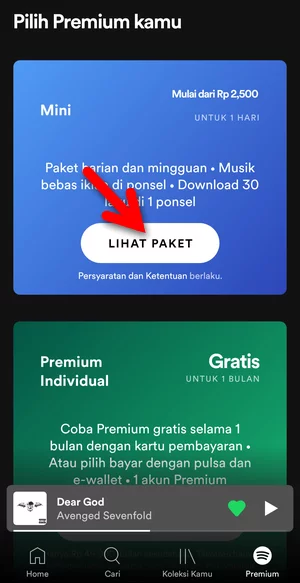 Berlangganan Spotify Premium Dengan Pulsa Img 2