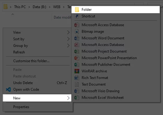 Membuat Banyak Folder Windows 10 Img 1