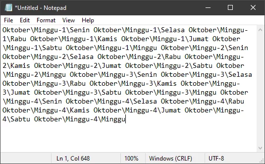 Membuat Banyak Folder Windows 10 Img 13
