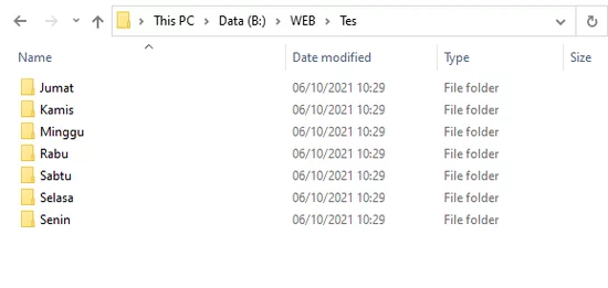 Membuat Banyak Folder Windows 10 Img 5