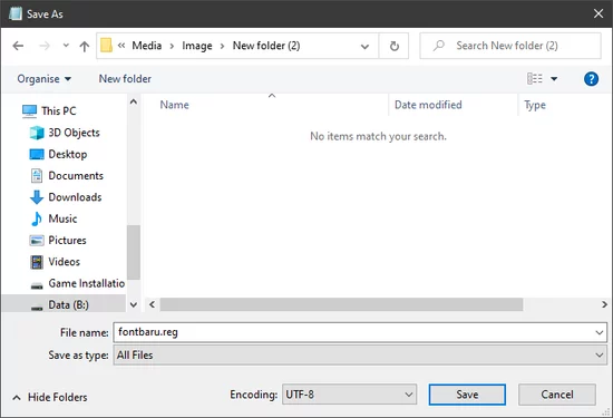 Mengubah Font Default Windows 10 Img 7