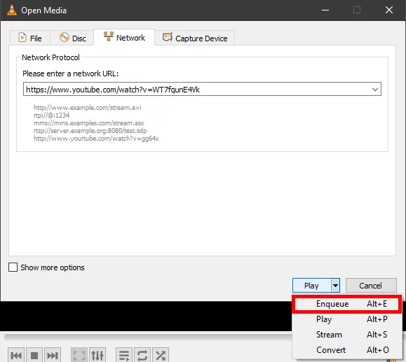 Streaming Playlist Youtube Di Vlc Media Player Img 1