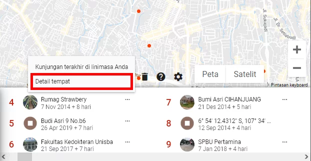 Menampilkan Riwayat Lokasi Google Maps Img 9