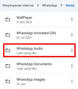 Menyimpan Audio Whatsapp Ke Musik Android Img 9