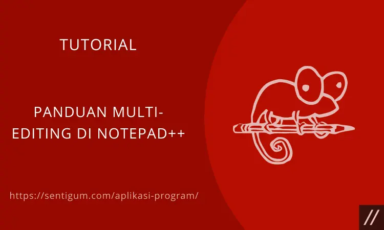 Multi Editing Notepad++