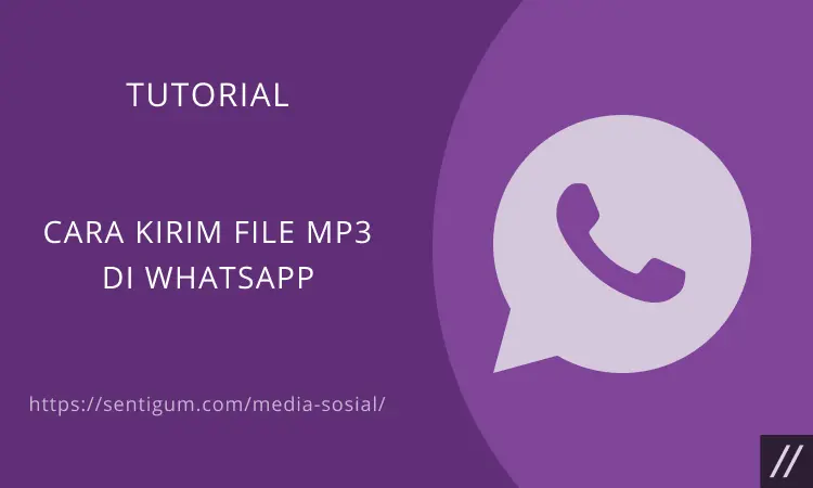 Mengirim File Mp3 Whatsapp