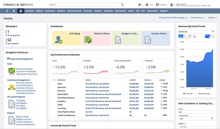 Oracle ERP Software