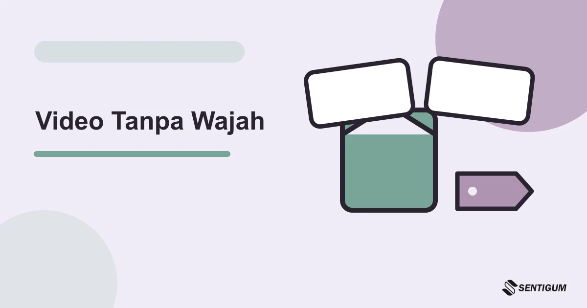Prompt AI Membuat Script Video 30 Detik Tanpa Menampilkan Wajah 3 Ilustrasi vektor video tanpa wajah
