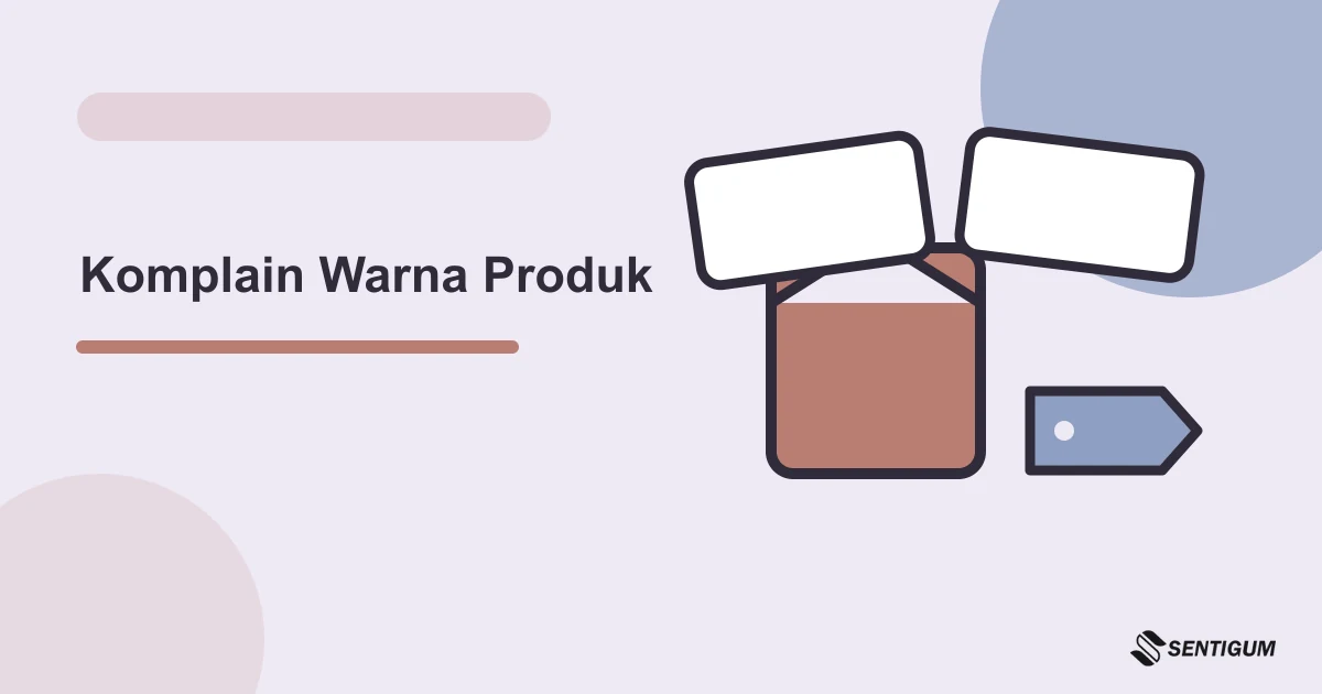 Prompt ChatGPT Membalas Komplain Warna Produk Berbeda 2 Ilustrasi vektor komplain warna produk