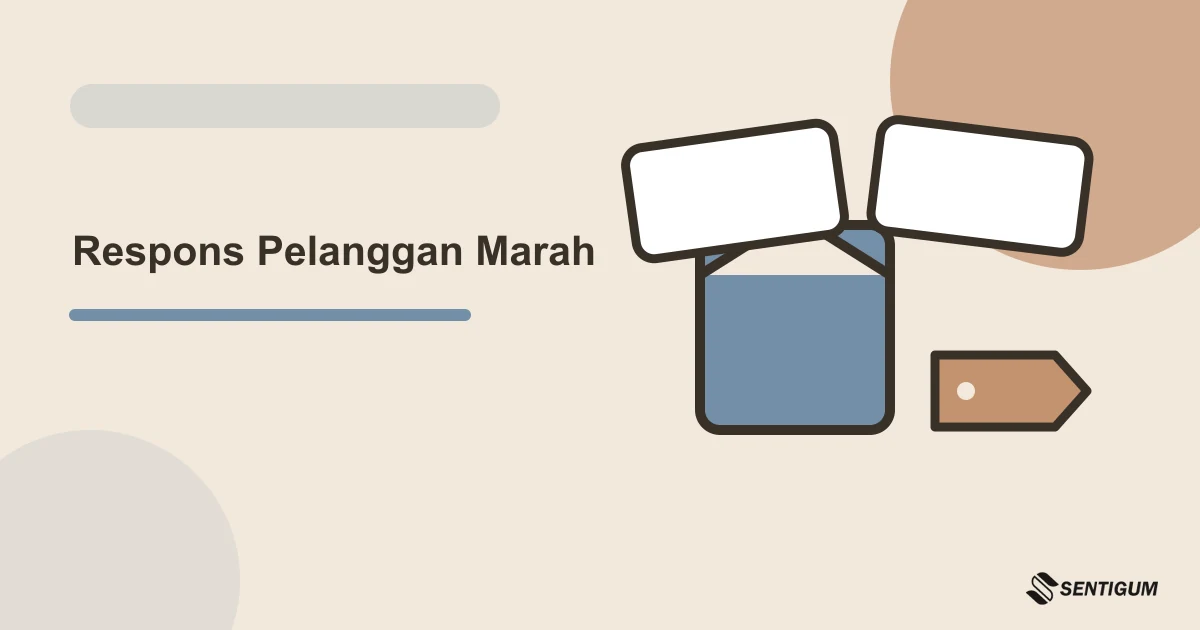 Ilustrasi vektor respons pelanggan marah