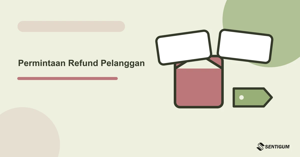 Prompt ChatGPT Membalas Pelanggan yang Meminta Refund 7 Ilustrasi vektor permintaan refund pelanggan