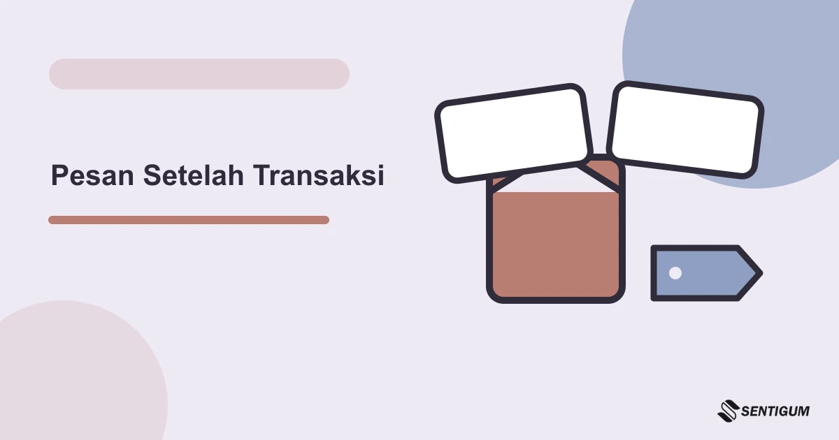 Prompt ChatGPT Membalas Pelanggan Setelah Transaksi Selesai 10 Ilustrasi vektor pesan setelah transaksi