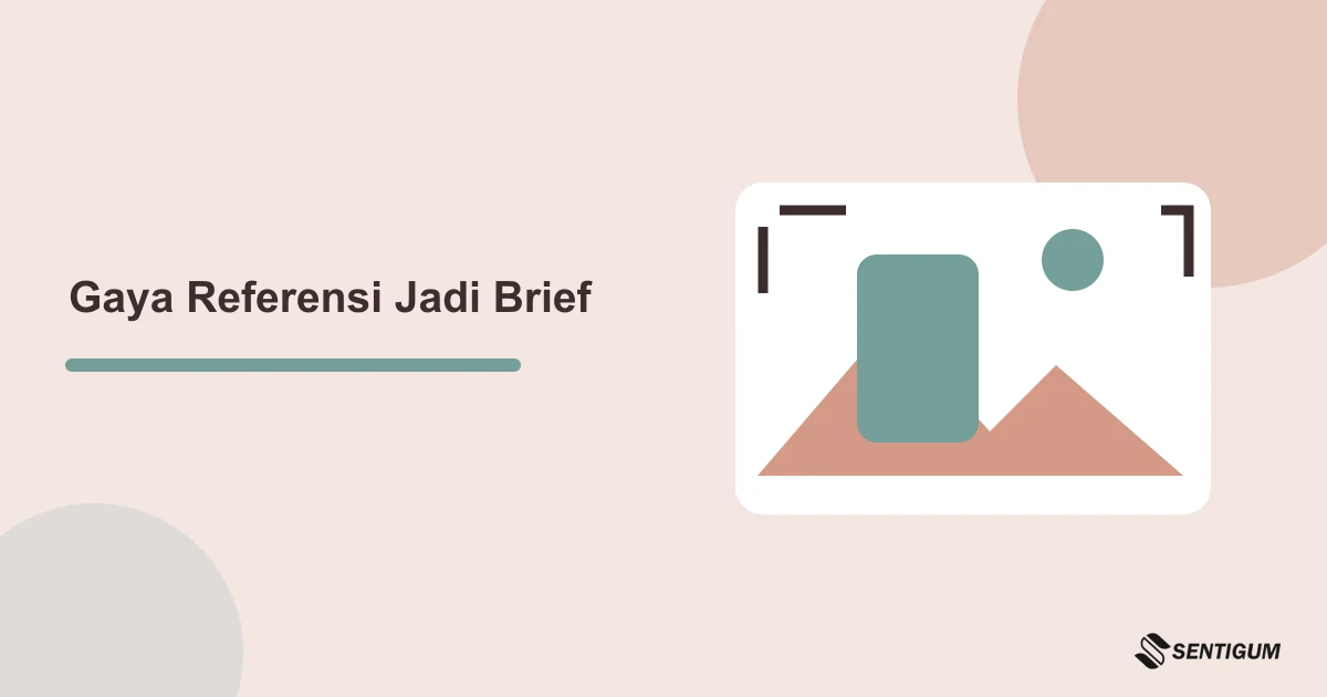 Prompt AI untuk Deskripsi Gaya dari Foto Referensi 1 Ilustrasi bingkai foto untuk pengamatan gaya pakaian dan brief referensi