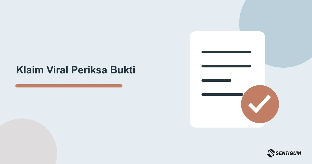 Prompt AI untuk Memeriksa Klaim Viral: Fakta, Opini, dan Bukti 2 Ilustrasi dokumen untuk memilah klaim viral, opini dan bukti yang masih perlu diperiksa