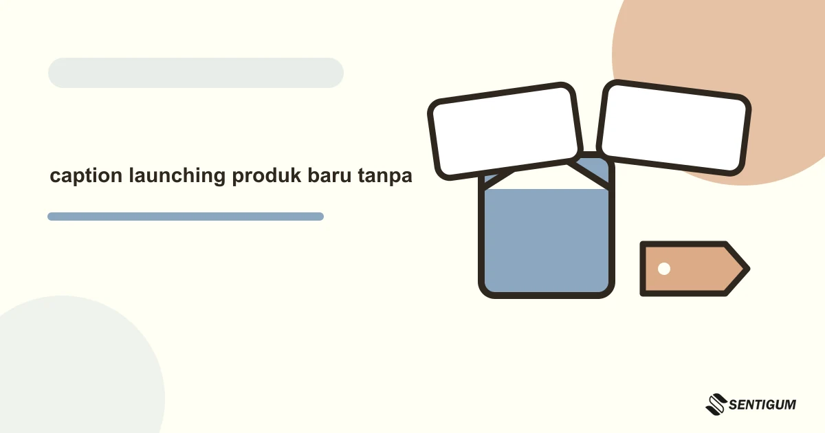 Kumpulan Prompt ChatGPT Untuk Membuat Caption Launching Produk Baru Tanpa Terlalu Heboh 1 Ilustrasi vektor caption launching produk baru tanpa