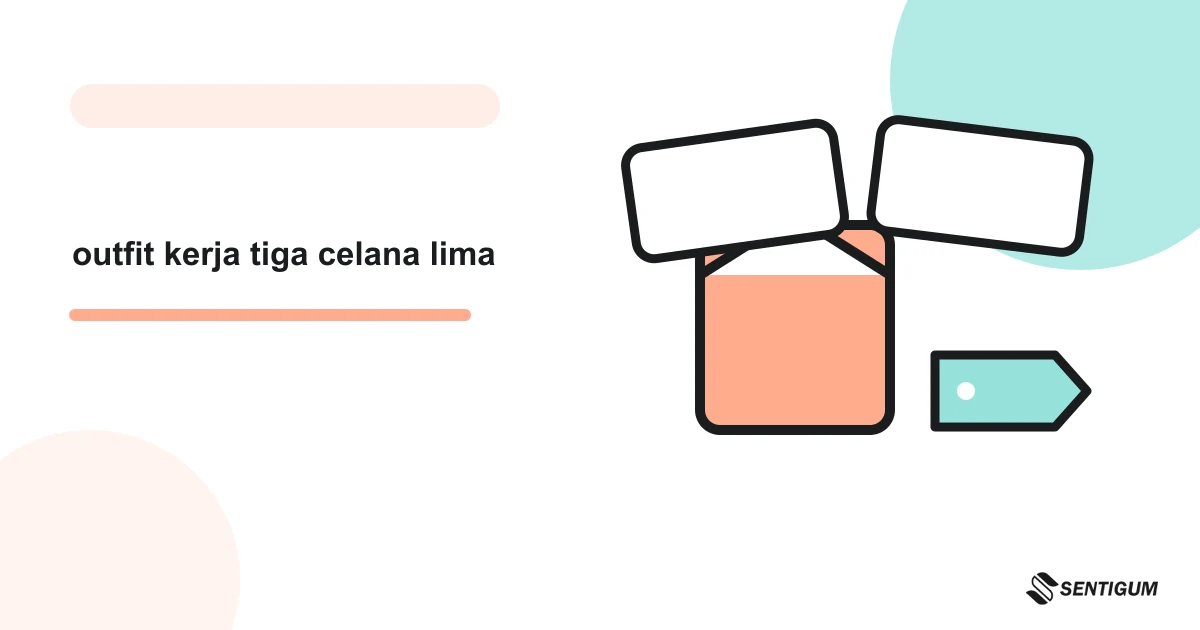 Kumpulan Prompt ChatGPT Untuk Membuat Outfit Kerja Dari Tiga Celana Dan Lima Atasan 1 Ilustrasi vektor outfit kerja tiga celana lima