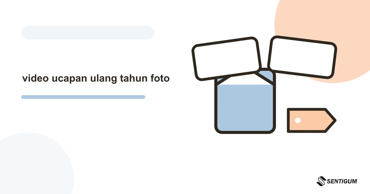 Kumpulan Prompt ChatGPT Untuk Membuat Video Ucapan Ulang Tahun Dari Kumpulan Foto 1 Ilustrasi vektor video ucapan ulang tahun foto