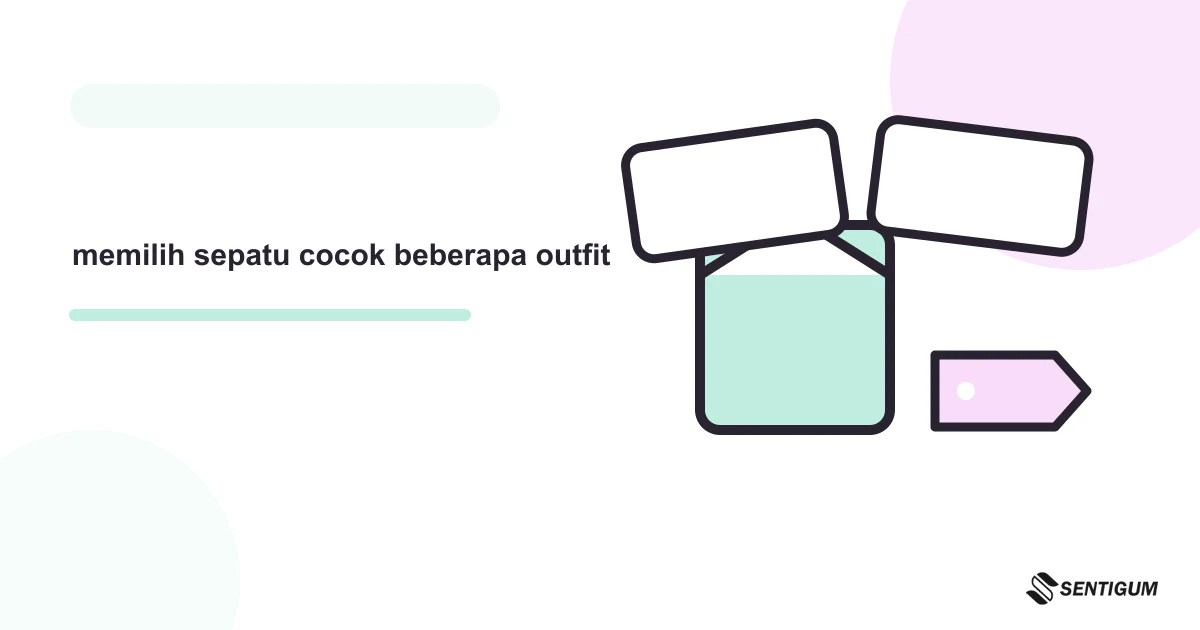 Kumpulan Prompt ChatGPT Untuk Memilih Sepatu Yang Cocok Untuk Beberapa Outfit Sekaligus 7 Ilustrasi vektor memilih sepatu cocok beberapa outfit