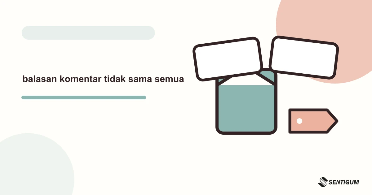 Prompt ChatGPT Untuk Membuat Balasan Komentar Yang Tidak Sama Semua 1 Ilustrasi vektor balasan komentar tidak sama semua
