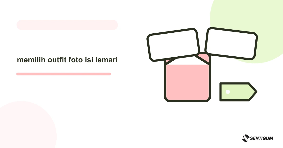 Prompt ChatGPT Untuk Memilih Outfit Dari Foto Isi Lemari Sendiri 1 Ilustrasi vektor memilih outfit foto isi lemari